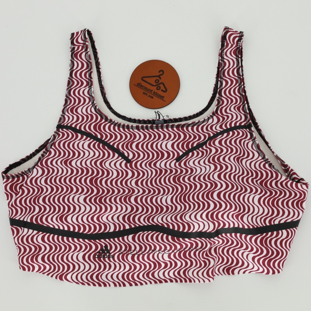 Adidas Stella McCartney TruePurpose Abstract Print Training Crop Top Size 4X NWT
